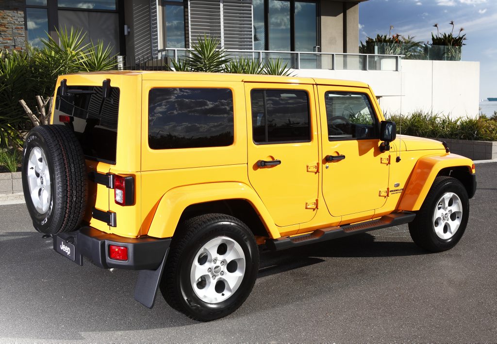 The Jeep Wrangler Overland. The Jeep Wrangler Overland.